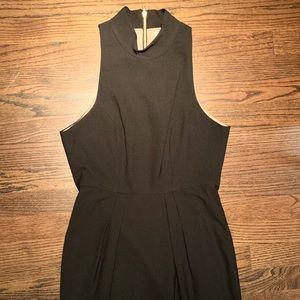 Naven High-Neck Black Dress